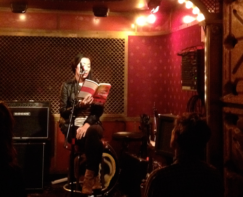Katie Kitamura reading at Pete's Reading Series in 2012