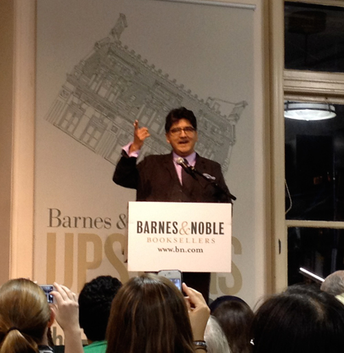 Sherman Alexie reads from his new book Blasphemy at the Union Square Barnes and Noble