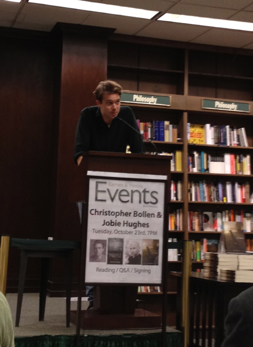 Christopher Bollen reads at Barnes and Noble on 82nd Street