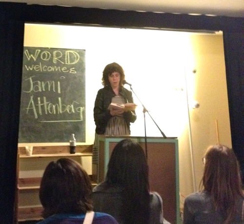 Jami Attenberg reads from The Middlesteins at Word in Greenpoint