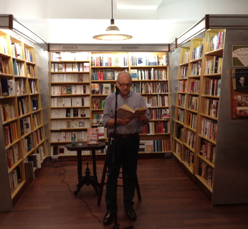 Andre Aciman reads from his new novel, Harvard Square, at McNally Jackson Book in Soho