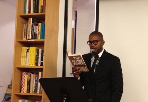 Mitchell S. Jackson reads from his new novel, not a memoir, The Residue Years, at Greenlight Bookstore in Brooklyn