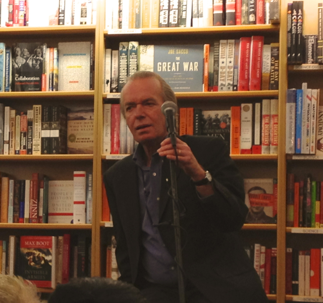 Martin Amis at McNally Jackson Bookstore