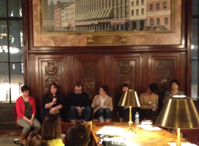 the Panel at the New York Public Library on the Future of periodicals featuring Bodega, The Atlas Review, and No, Dear