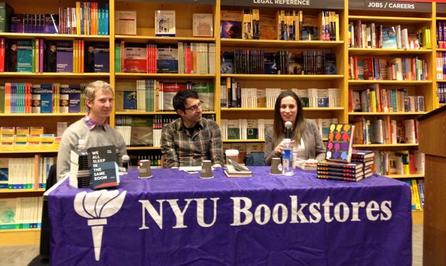 Paul Rome and Adelle Waldman read at NYU Bookstore