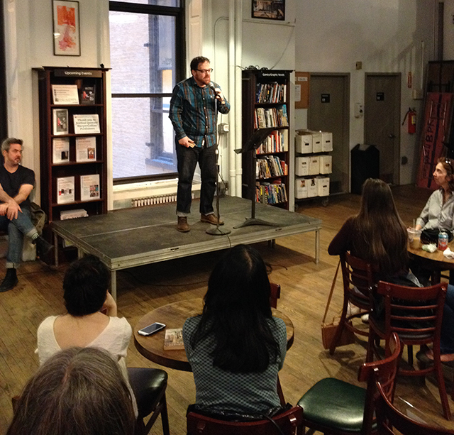 Tobias Carroll hosts The Greatest 3-Minute Bad Apartment Stories at Housing Works Bookstore Café