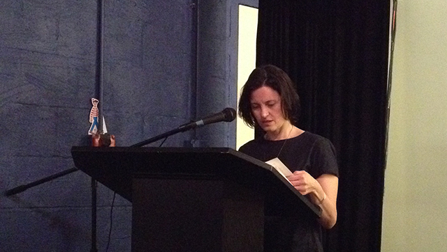 Cara Hoffman reads from her novel Be Safe I Love You