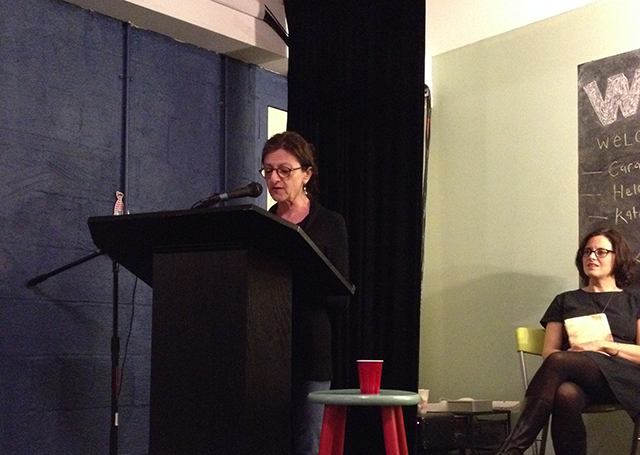 Helen Benedict reads from her novel Sand Queen