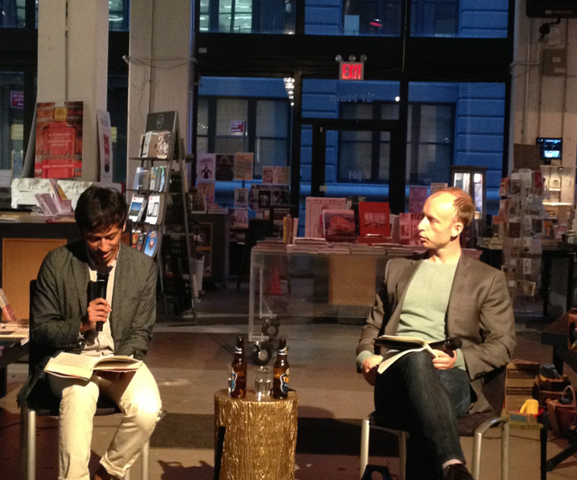 Nikil Saval reads from his new book Cubed with Chad Harbach