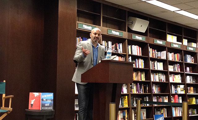 Boris Fishman reads from his debut novel A Replacement Life at the Upper West Side Barnes and Noble in Manhattan