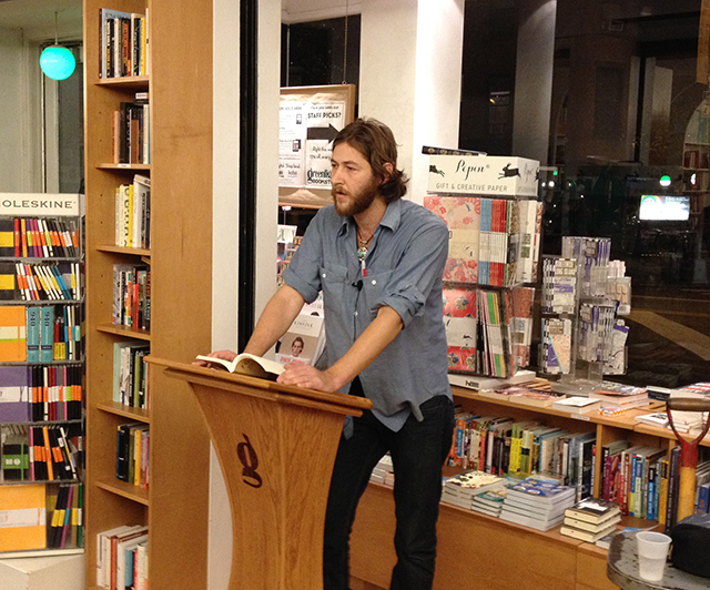 Luke Goebel at Greenlight Bookstore