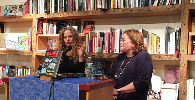 Katie Roiphe and Daphne Merkin discuss The Fame Lunches, Merkin's new collection of essays at BookCourt