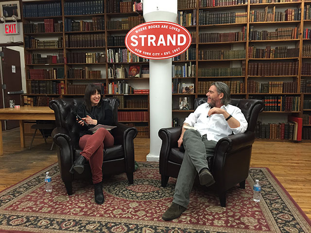 Kevin Morris Reads White Man's Problems With Ophira Eisenberg at the strand in NYC