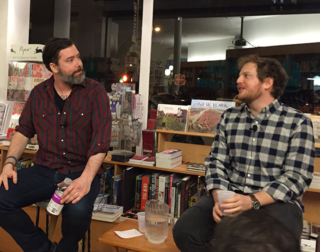 Mark Doten and Justin Taylor talk about The Infernal at Greenlight Bookstore in Brooklyn