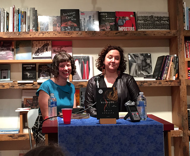 Emily Schultz talks with Julia Fierro about her second novel, The Blondes