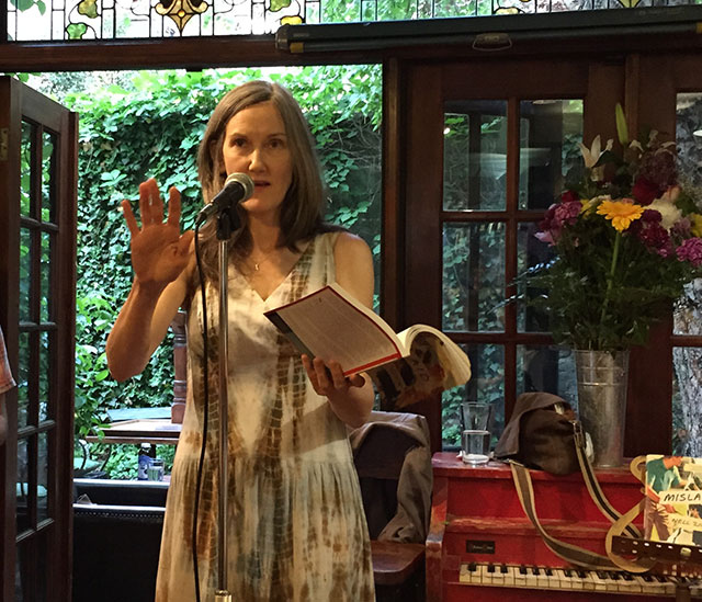 Nell Zink reads from her new novel Mislaid at Community Bookstore in Brooklyn, New York