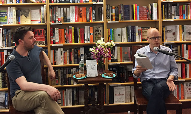 Choire Sicha, founder of The Awl, chats with Lev Grossman, author of the Magicians