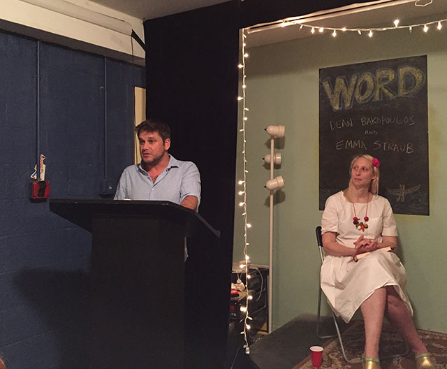 Dean Bakopoulos discusses his third novel, Summerlong, with Emma Straub at WORD in Brooklyn