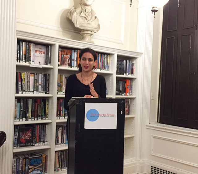 Hala Alyan discussing SALT HOUSES, her debut novel, at Center for Fiction
