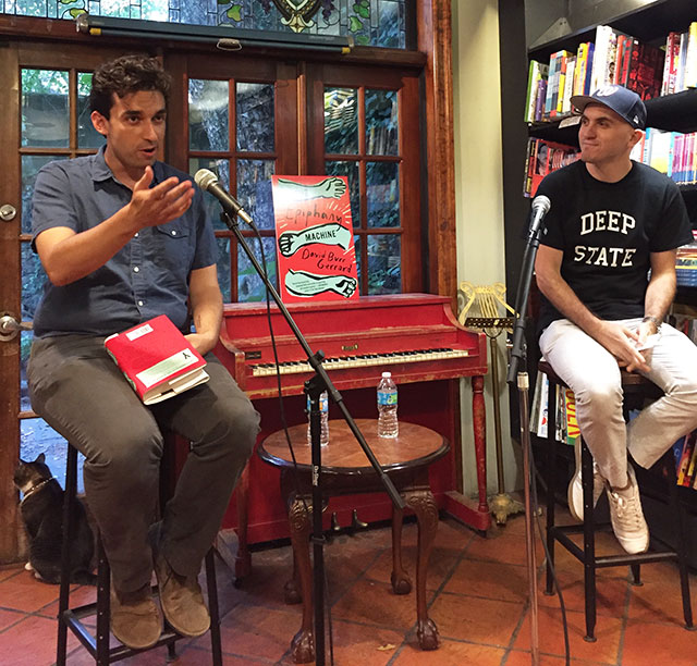 David Burr Gerrard reads THE EPIPHANY MACHINE at Community Bookstore in Brooklyn