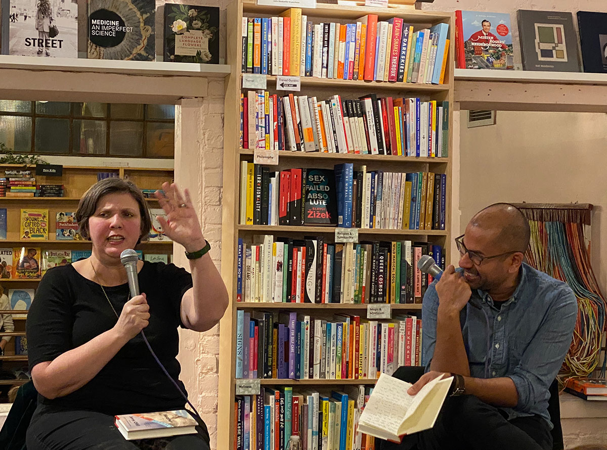 Jenny Offill discusses WEATHER at Books Are Magic with Rumaan Alam